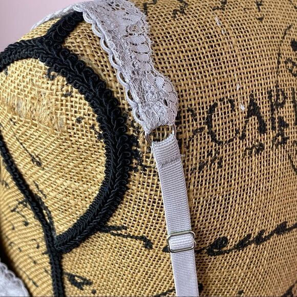 Victoria’s Secret Dream Angels Push Up Bra Lace Polka Dot Convertible Gray 32D - Picture 6 of 13